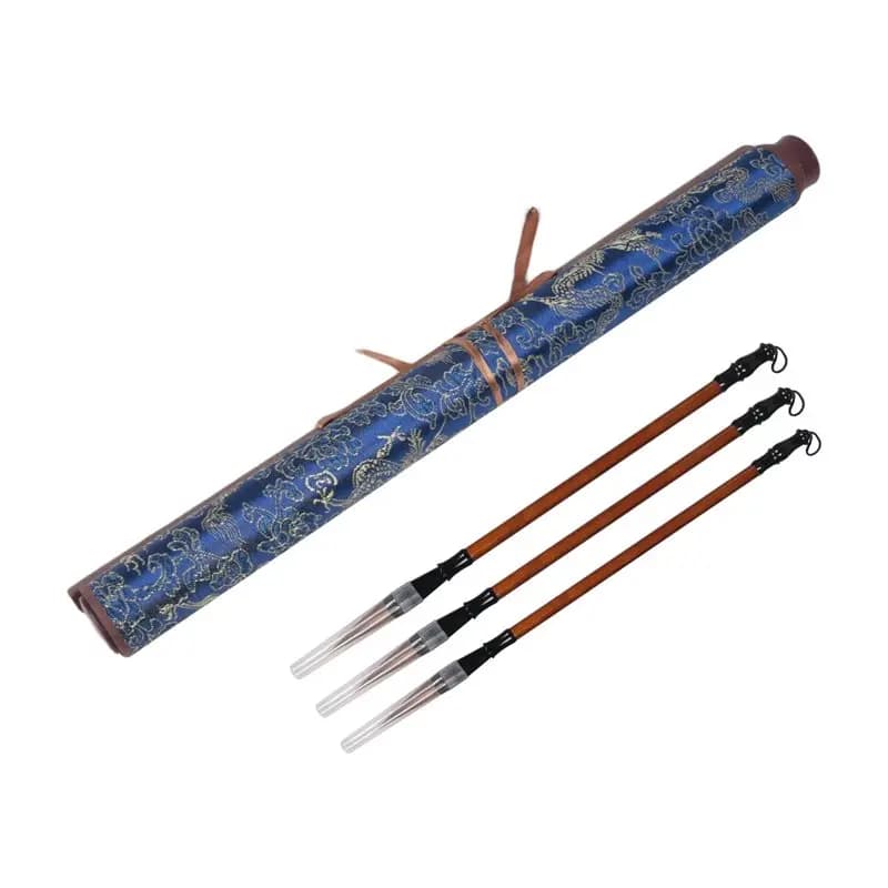 ABJG-Inkless Chinese Calligraphy Set Reusable Water Writing Magic Cloth Scroll Traditional Chinese Calligraphy Writing Pens