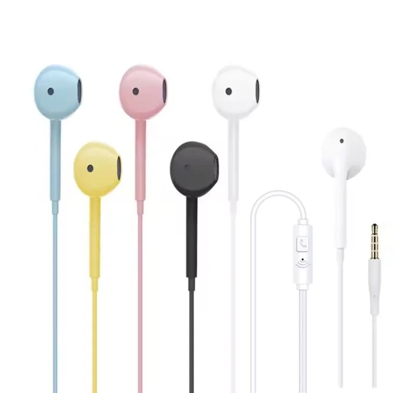 Cuffie In-Ear per Gaming, Sport e Corsa, Auricolari da 3,5mm per Fitness, Musica, Giochi, Chiamate e Ascolto Sportivo