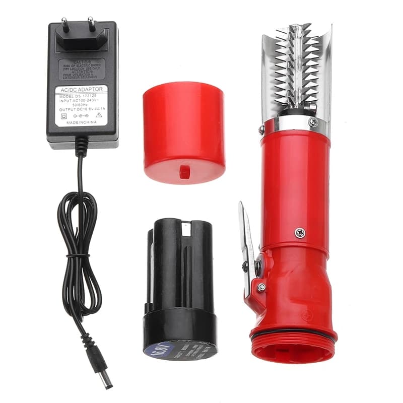 Ricarica portatile pesce elettrico scaler pesce squame Remover pesce pulitore batteria pesce raschietto pesce coltello per la pulizia frutti di mare strumenti