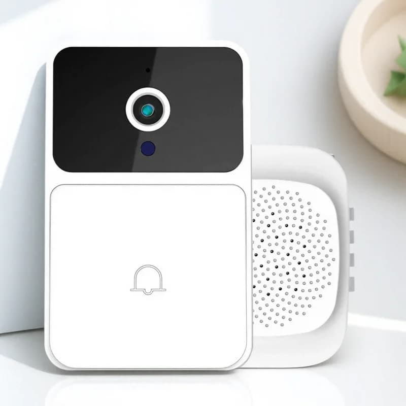 Videocitofono WiFi Sistema citofonico wireless per telefono Visione notturna Telecamera di sicurezza domestica Visualizzatore porta