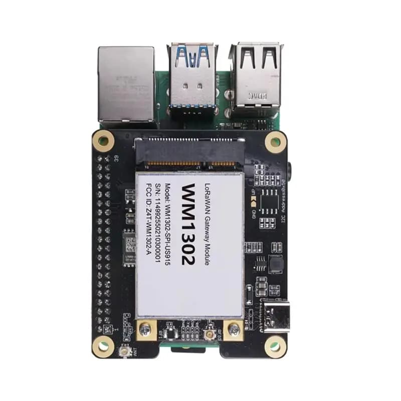 JABS-Per WM1302 Raspberry Pi Hat, concentrator Lora Semtech SX1302, for connection of the Lorawan WM1302 module