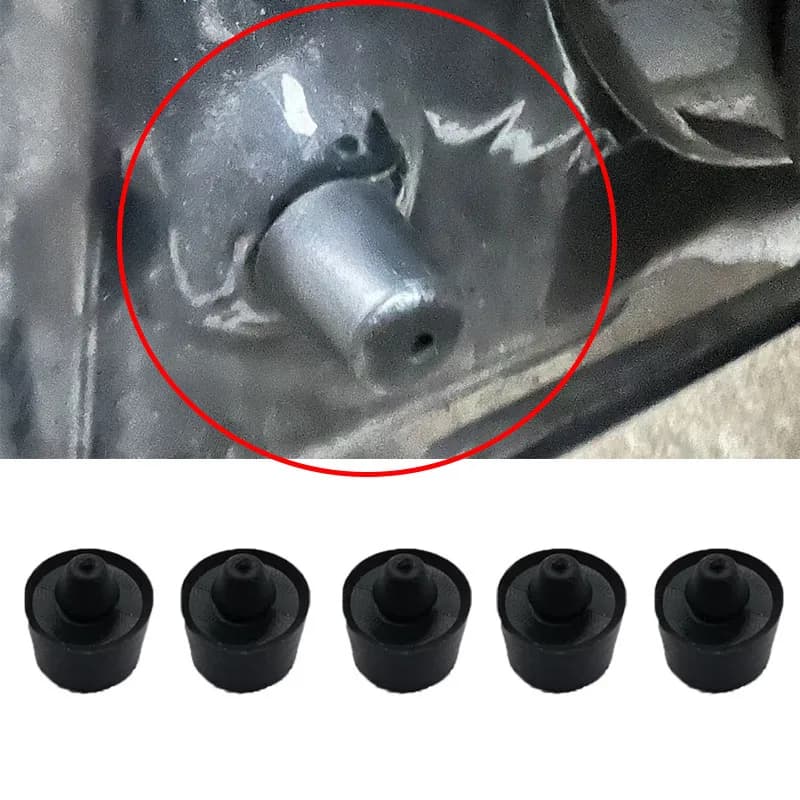 5/10X Auto Porta Ammortizzatori Buffer Pad Copertura In Gomma Anti Shock Per Vw Polo Scirocco Sharan Golf Mk5 Mk6 Porta Paraurti In Gomma tappo