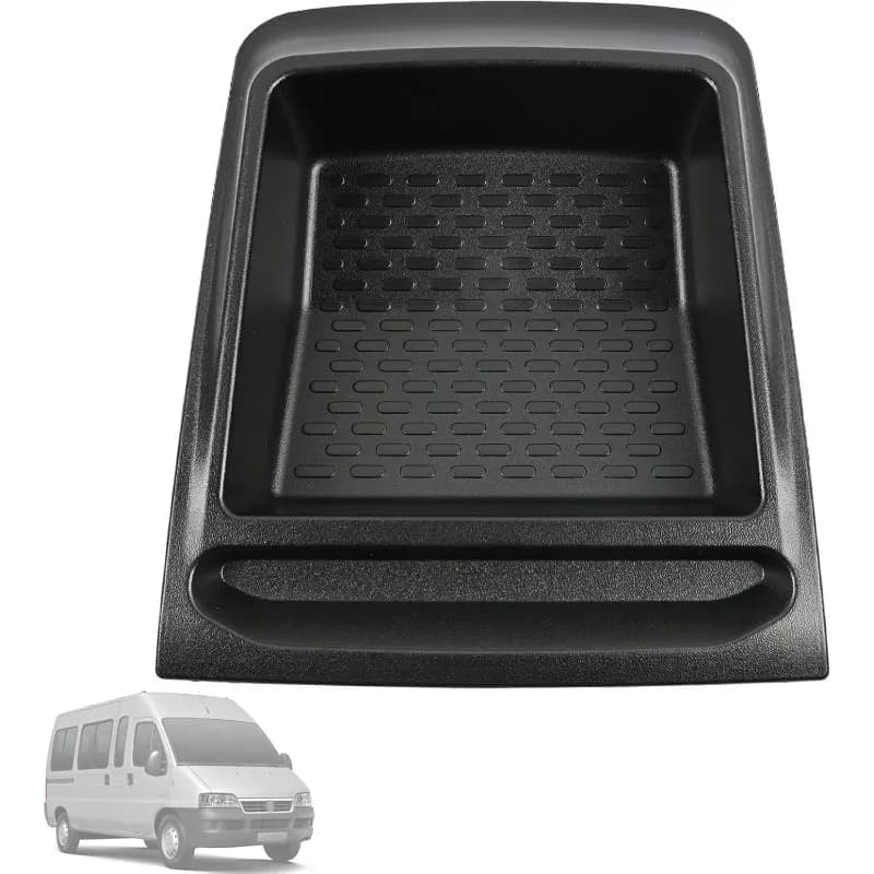 Organizer per Cruscotto Auto, Vassoio Portaoggetti Centrale per Fiat Ducato Boxer Citroen Relay 14-On, Sostituzione 735699812 HD ABS Auto