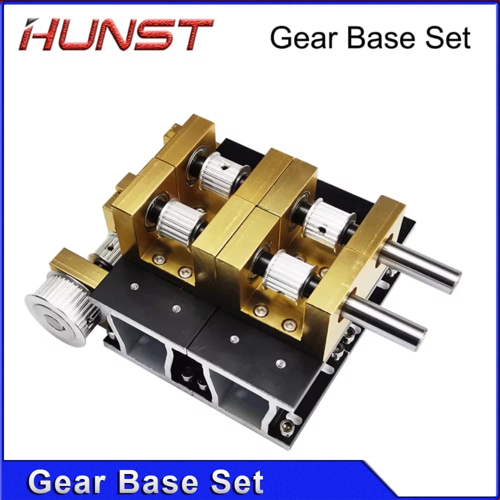 Hunst Gear Base Set Set for Laser Co2 engraving machines for mechanical parts