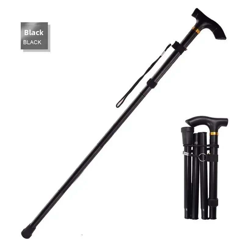Bastoncini da Trekking Pieghevoli Ultraleggeri, Bastoni Telescopici per Escursionismo, Campeggio e Nordic Walking