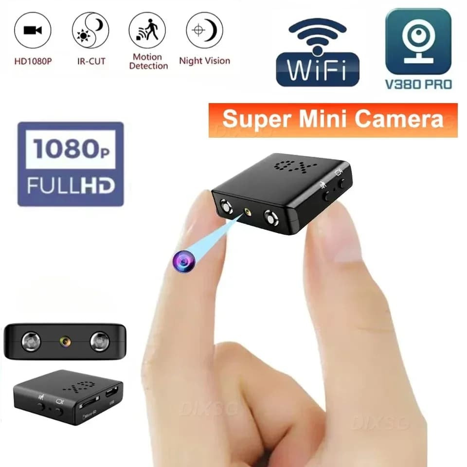 V380 Mini IP camera Wifi XD 1080P Security surveillance cameras Night vision Wireless audio recorder Micro Cam