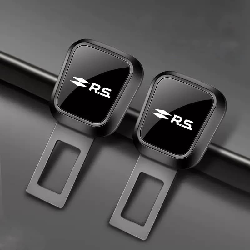 Auto Cintura di Sicurezza Extender Fibbia Spina Cintura di Sicurezza Clip di Copertura Per Renault Captur RS Megane Arkana Clio Kadjar Linea Twingo Logan Kwid
