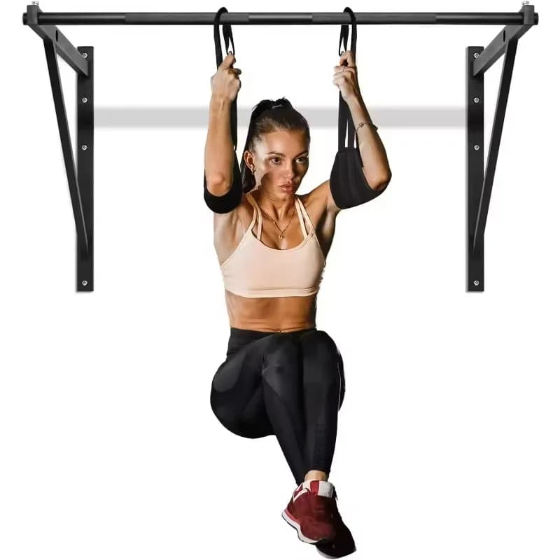 Chin-Up Dip Wall Mounted Traction Bar Gym Workout Fitness Equipment Home Gym Equipment