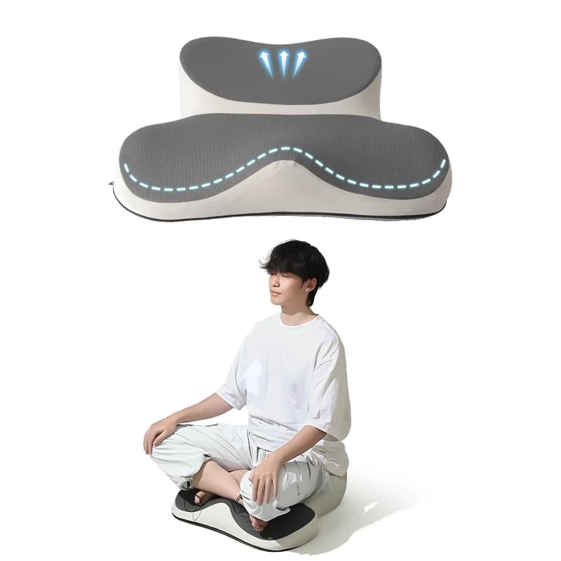 Extra Thicken Portable Meditation Seat Cushion Coccyx Comfortable Ergonomic Memory Foam Seat Cushions