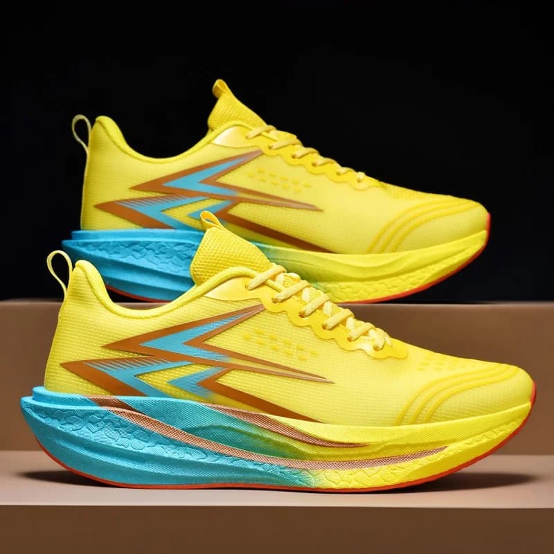 Marathon Men Sports Running Shoes Air Cushion Breathable Lightweight Male Comfortable Athletic Casual Sneakers Hiking Outdoor