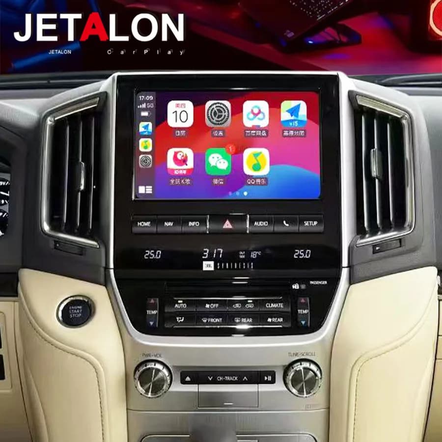 10" Android Screen For Toyota Land Cruiser LC200 LC300 2008-2022 Carplay GPS Navigation Multimedia Video Player Auto Stereo HU