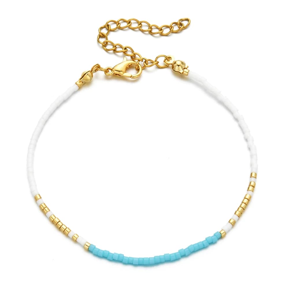 Retro Love Boho Color Miyuki Beads Bracelet Women Friend Gift Chain Handmade Beaded Jewelry Glass Pulsera Accessories
