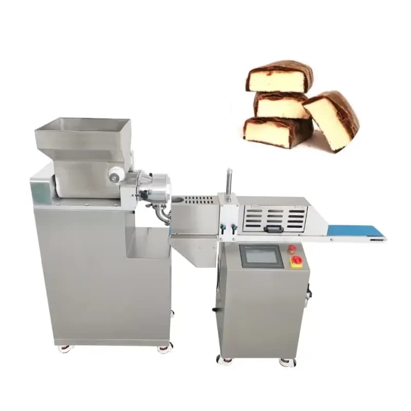 New Automatic Energy Bar Extruder Machine Protein Dates Bar Making Forming Cutting Touchscreen Low Consumption High