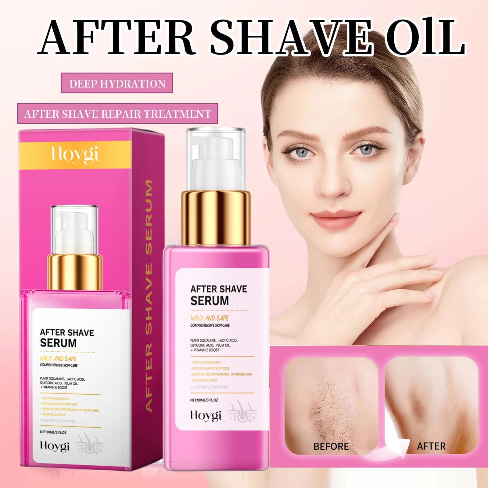 Apricot oil to smooth and firm skin care after shaving vitamin E serum nutrients for deeply moisturizing skin care