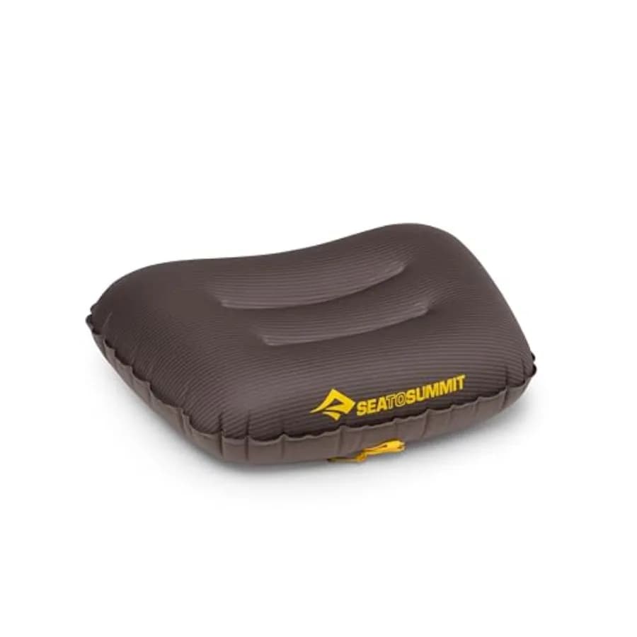 Cuscino Gonfiabile Ultraleggero Aeros per Campeggio e Viaggio, Modello Beluga, Design Leggero e Portatile per Avventure all'Aperto, Comfort