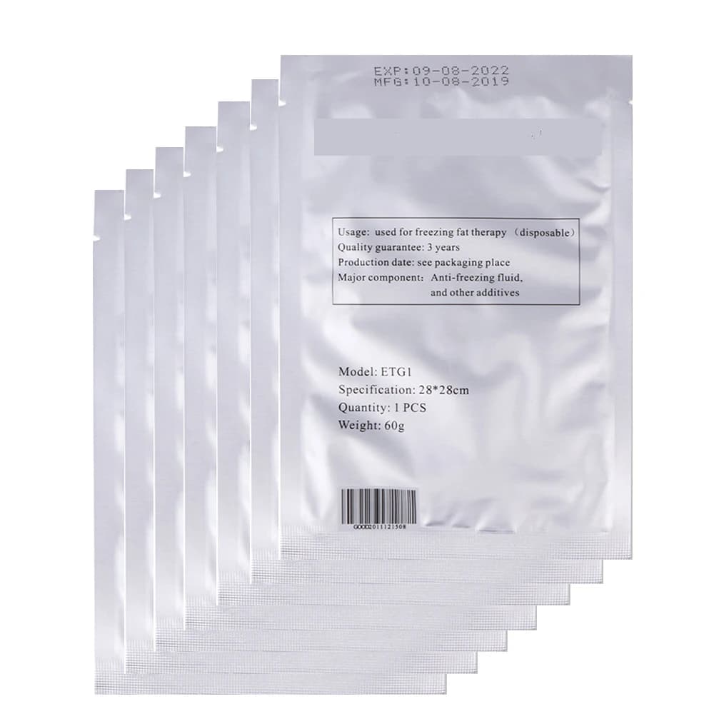 Fat Freezing Membranes, Anti-Gelo Gel Patch for Criolipolisi Machine, Weight Loss Massage, Cold Therapy
