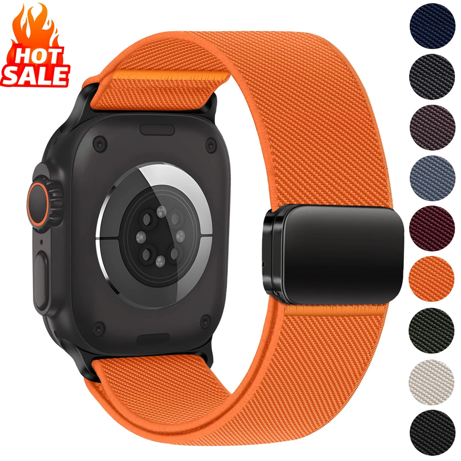 Magnetic strap for Apple Watch Ultra 3 2 Band 49mm 44mm 42mm 45mm 41mm 40mm IWatch Series SE 11 10 9 8 7 6