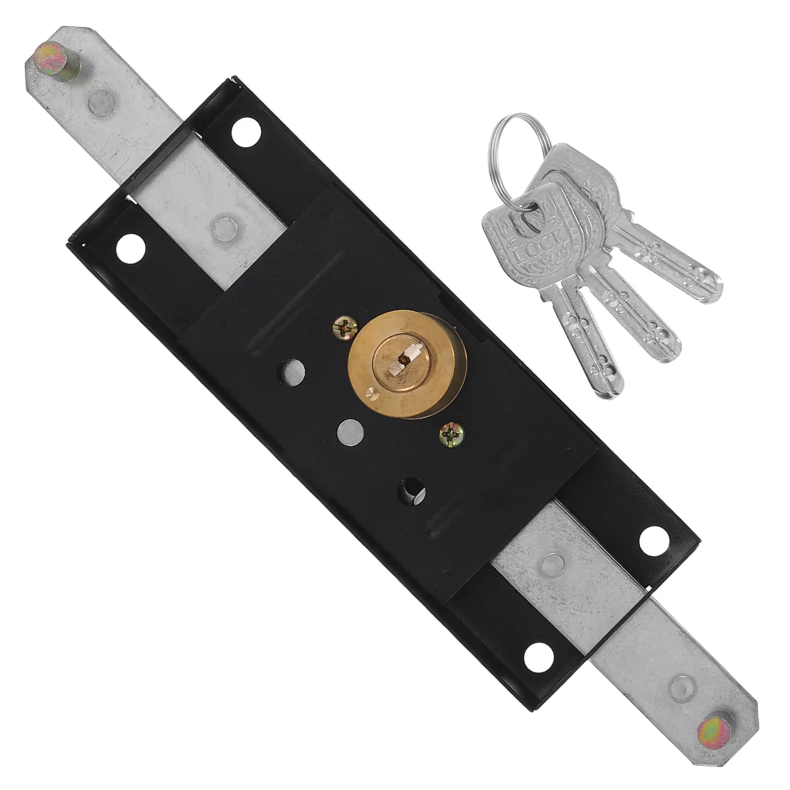 Serratura per Porte Avvolgibili, Chiusura di Sicurezza Resistente per Porte a Saracinesca Commerciali e Residenziali, Garage