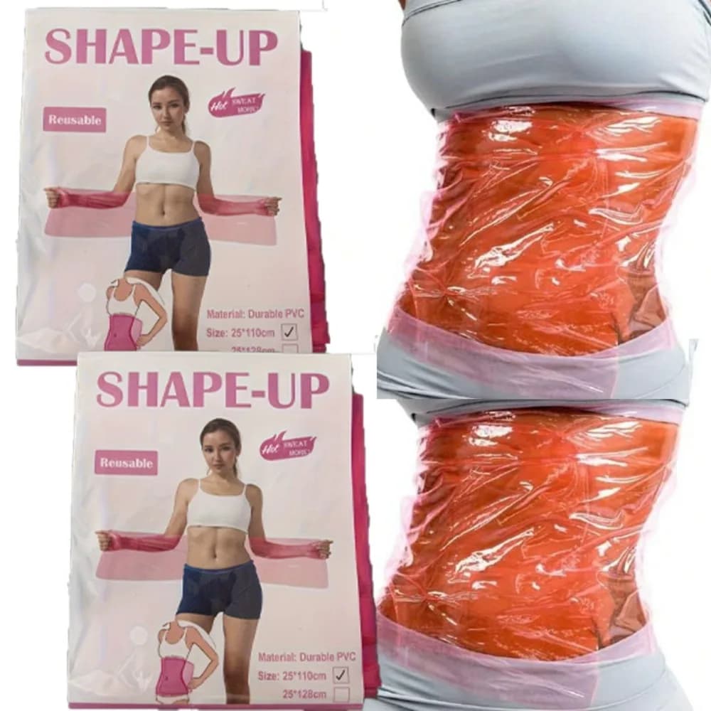 2pcs Sweat Belts for Weight Loss Reusable Sauna Bands Improve Abdominal Area Reduce Waist Size and Sculpt Your Physique