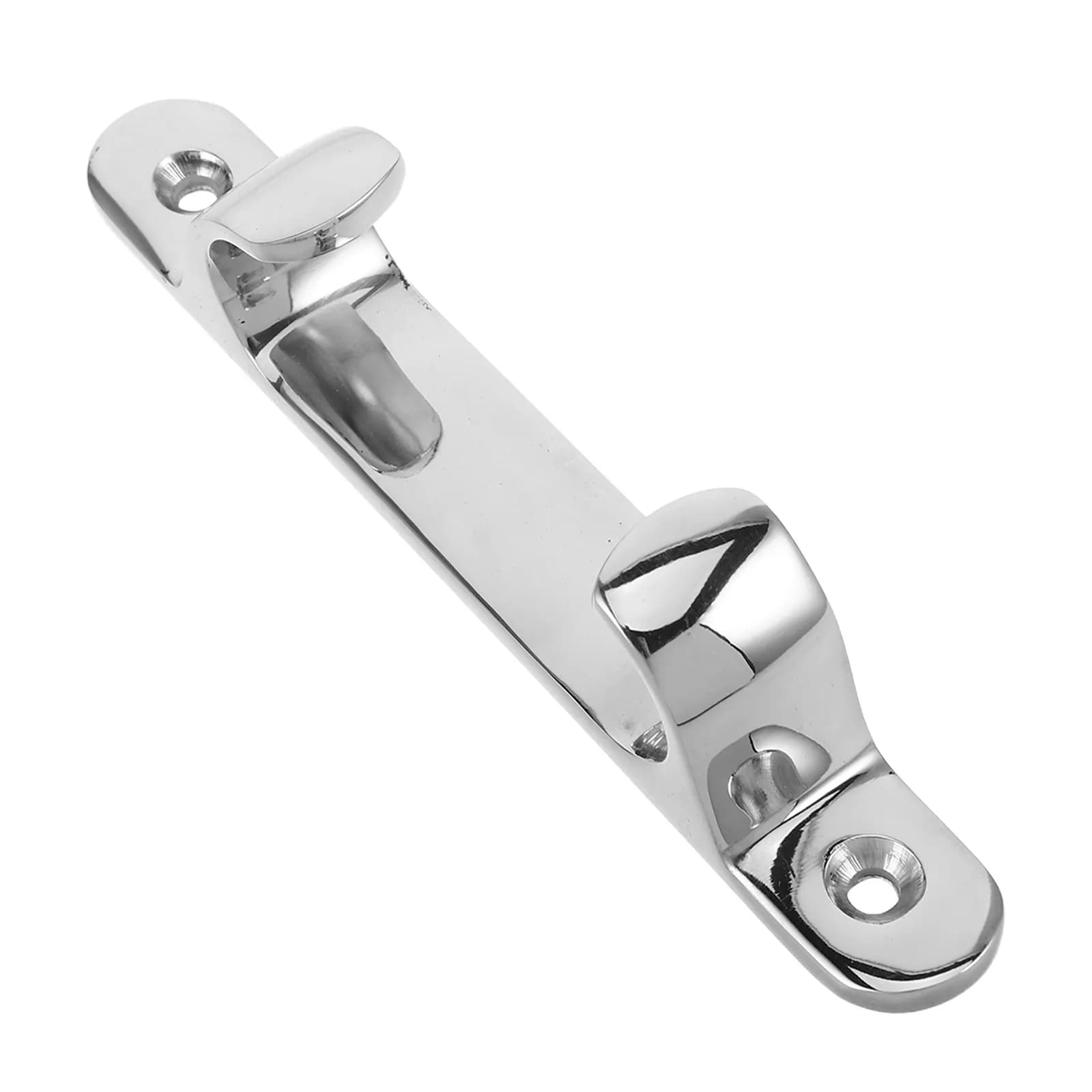 6 Inch Heavy Duty 316 Stainless Steel Straight Bow Chock Marine Rope Guide for Sailboat Yacht Fishing Pontoon Boat Deck Hardware