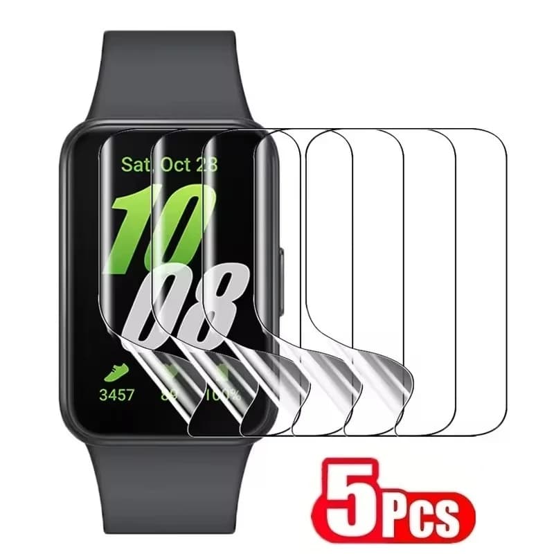 Pellicola idrogel da 5-3 pezzi per Samsung Galaxy Fit 3, protezione per lo schermo dell'orologio per Galaxy Fit 3, non in vetro