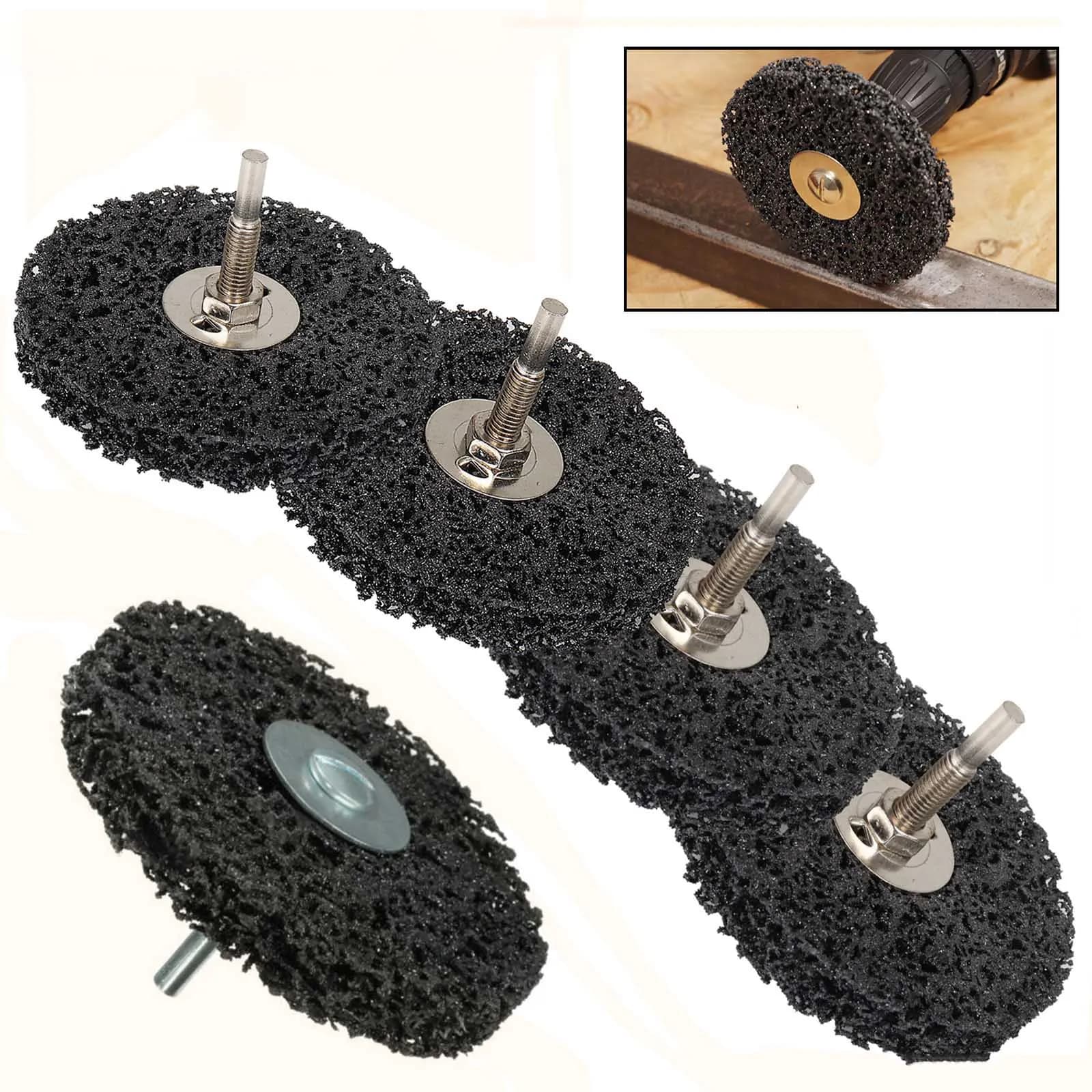 Disco abrasivo diamantato da 100 mm per smerigliatrice angolare, per la rimozione di vernice e ruggine, strumento per la pulizia, disco a striscia