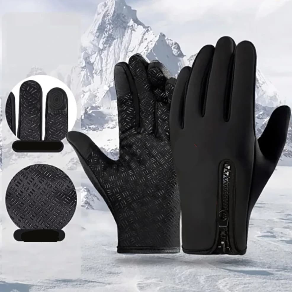 Men's Cycling Gloves Winter Touchscreen Warm Women Bicycle Gym Outdoor Driving Motorcycle Waterproof Thermal Non-Slip Gloves