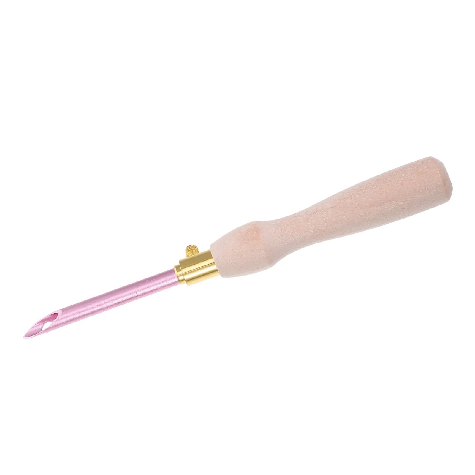 Strumento Punch Needle in Legno per Ricamo Fai da Te, Accessori per Lavori a Maglia e Cucito, per Principianti di Ricamo
