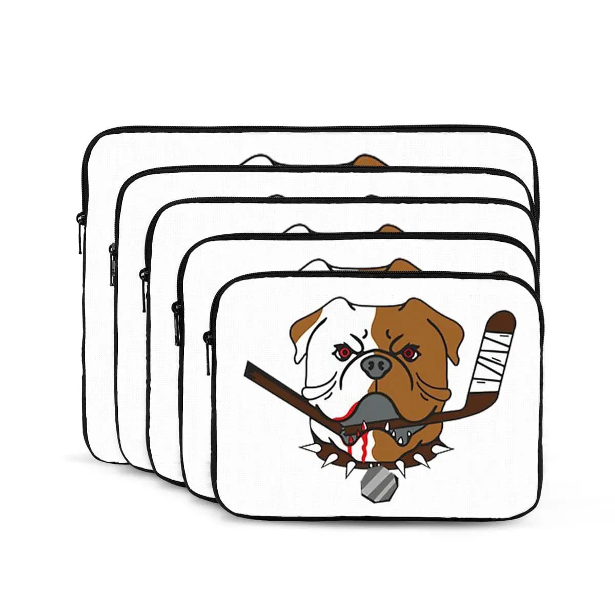 SHORESY Sudbury Bulldogs Logo Borsa per laptop per notebook Custodia Custodia per notebook Borsa per tablet Custodia antiurto