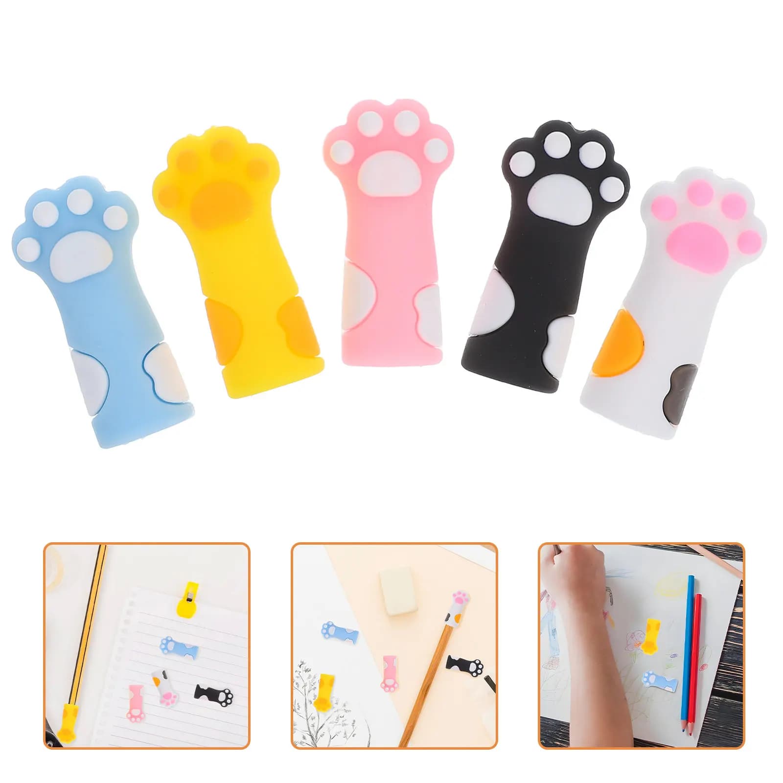 10 Pezzi Tappi per Aghi in Silicone, Protezioni Antiscivolo per Aghi da Maglia, Accessori per Lavori a Maglia, Uncinetto, Cucito e Fai-da-Te
