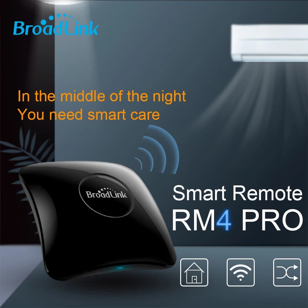 Telecomando Universale IR WiFi RF RM4 Pro RM Mini, Controller Intelligente con App Broadlink, Controllo Vocale tramite Alexa e Google Home Assistant
