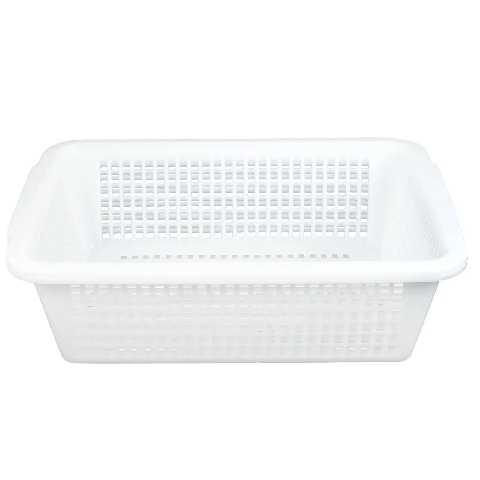 Set di 2 Cestini Portadocumenti, Organizzatore da Scrivania per Ufficio, Casa e Scuola, in Plastica ABS