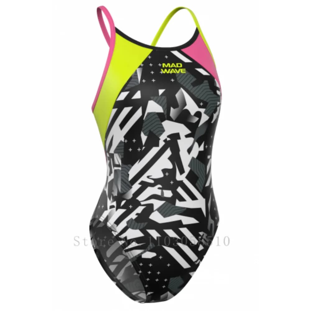 Costume da Bagno Donna Bikini Sexy Intero Comodo Abbigliamento Funzionale per Allenamento e Nuoto in Acque Libere