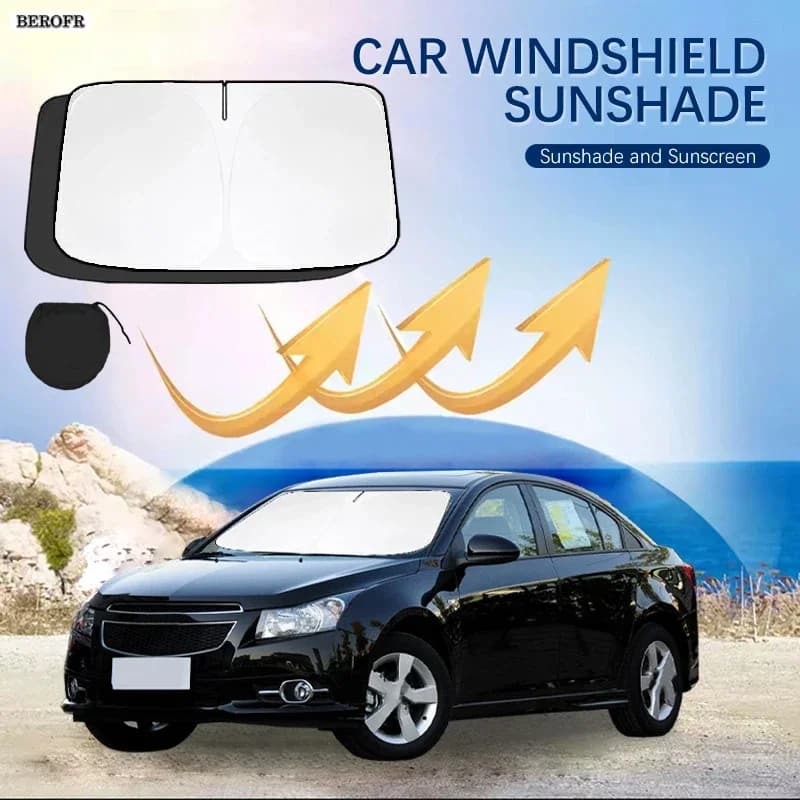 Car Windshield Sun Shade Covers Front Window Sunscreen UV Parasol For Chevrolet Cruze J400 Holden Summer Car Accessories