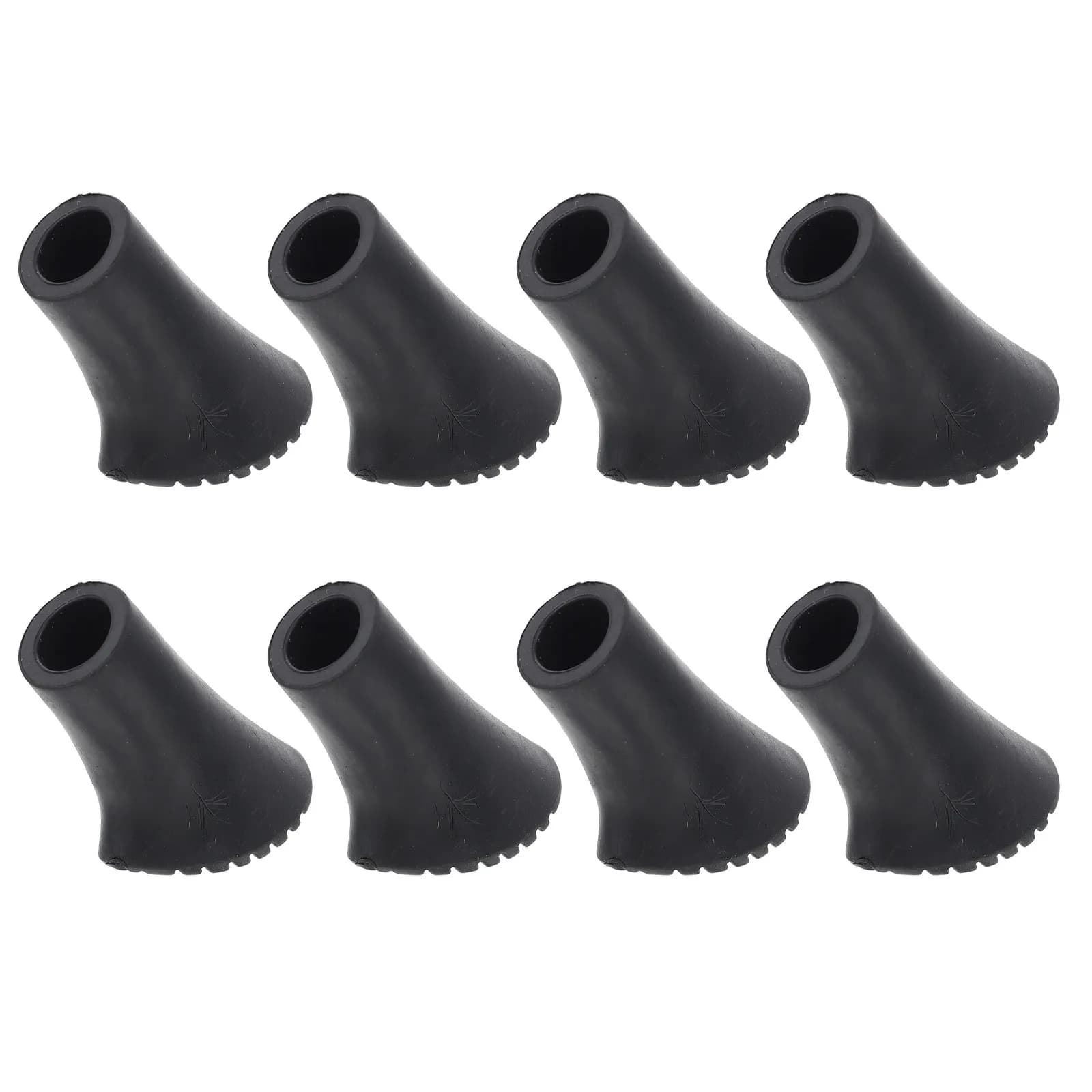 8Pcs Premium Silicone Alpenstock Tip Covers Replaceable Trekking Pole Accessories Heavy-Duty Long-Lasting for Outdoor Hiking