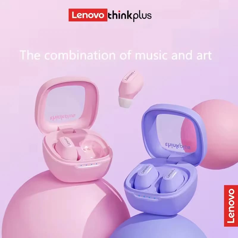 Lenovo XT62 Bluetooth 5.3 Earphones Wireless HiFi Sport Noise Reduction Headset with Mic Touch Control TWS Original Earbuds