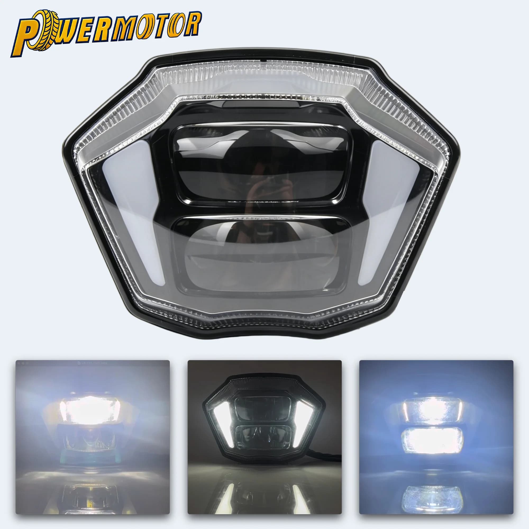 Motorcycle LED Headlight Headlamp Assembly For Surron Ultra Bee E-Bike Electric Off Road Moto Enduro Motorcycles Head Light