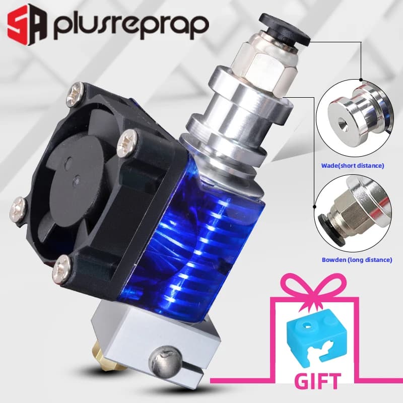 V6 J-head 12V 24V All metal Hotend Wade or Bowden extruder heater nozzle heat sink fan for 3D 1.75/ 3mm printer part