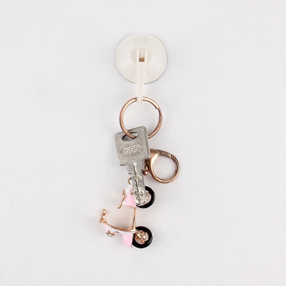 10Pcs Premium ABS Suction Cup Hooks Wet Surface Enhanced Grip Removable Vacuum Hanger for Bathroom Kitchen Washroom Towel Robe