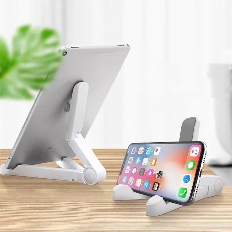 Supporto per tablet in confezione da 2, supporto universale per computer, supporto pieghevole per telefono da tavolo, multifunzionale, semplice, portatile, pieghevole, supporto essenziale per la casa, adatto a vari scenari