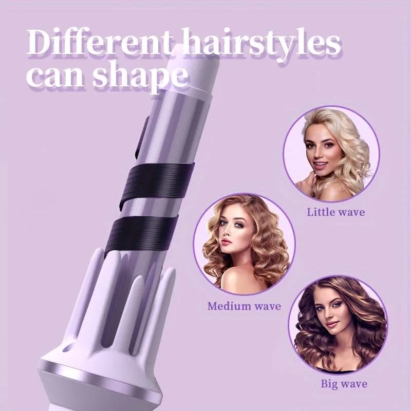 Automatic Rotating Iron PTC Heated Iron Curly Hairstyles Professional Iron Portable Hairstyles with Air Rotating negative hyonic waves