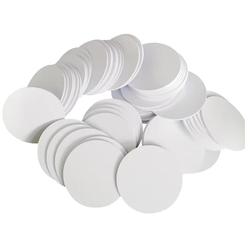 Carte NFC NT-AG215 in PVC riscrivibili, vuote, facili e convenienti da programmare, biglietti da visita NFC, 5/10 pezzi, carte NFC215 nere e bianche