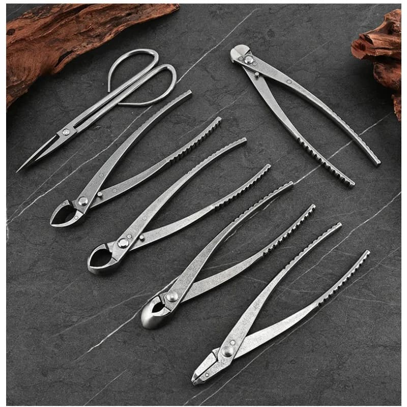 Set Bonsai: Concave Scissors for Coppers and Tronchese for Tree Nodes Power