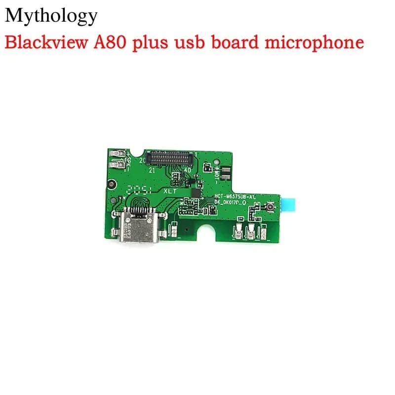Scheda USB originale per Blackview A80 Plus microfono Dock di ricarica USB circuiti caricabatterie 6.49 "accessori per telefoni cellulari