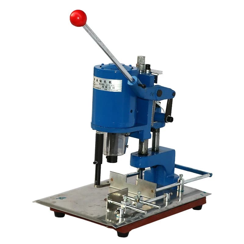 Electric Drill for heavy loads for plastic tags/packs/photo albums/books Recipe Electric punching 2.5-10 mm diameter