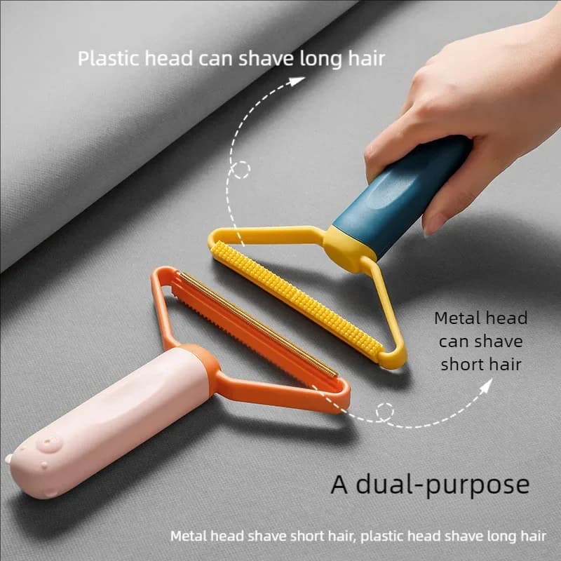 Pet Hair Remover Cat Hair Remover Double-sided Sofa Clothes Shaver Lint Rollers for Cleaning Cat Comb Brush Removal Mitts Brush