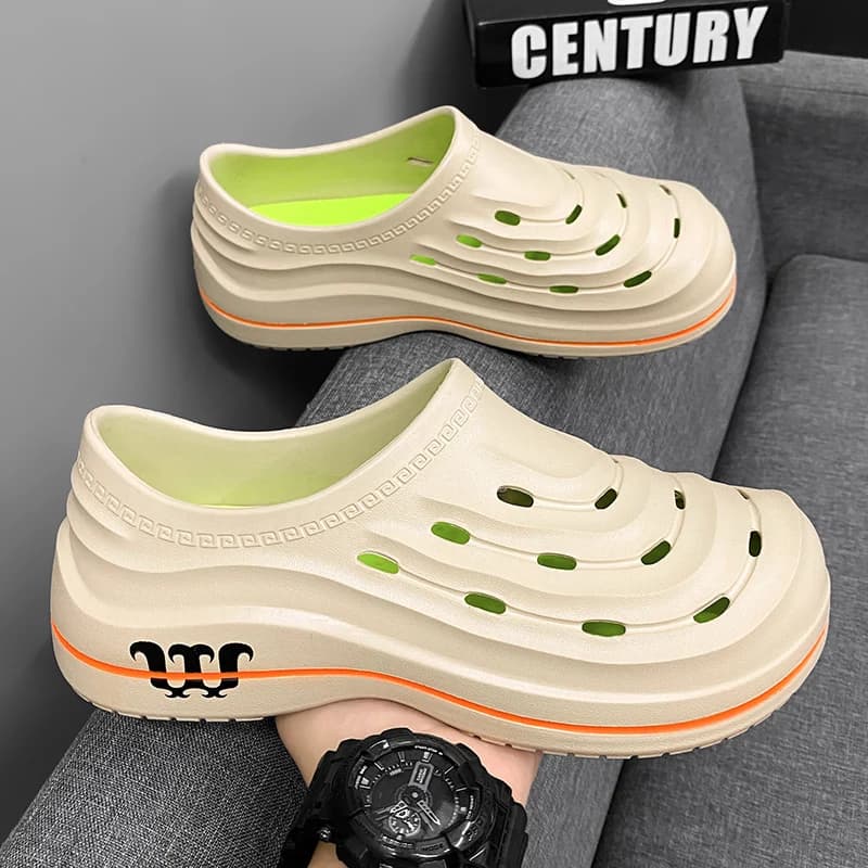 Men's Summer Non-Slip, Wear-Resistant Beach Fishing Work Toe-Toe Sandals