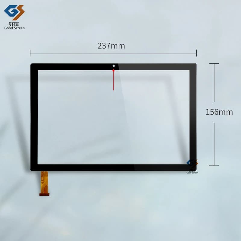 + Glass Film 10.1 pollici nero per Blackview Tab 9 Tab9 Tablet PC capacitivo touch screen sensor panel digitizer
