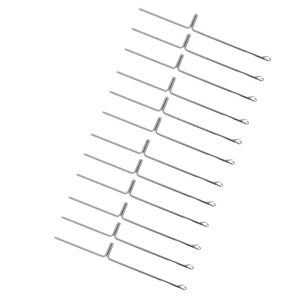 50Pcs Stainless Steel Knitting Machine Needles 5.39 Inches Weaving Needles Set Replacement Knitting Needles For Sewing Craft