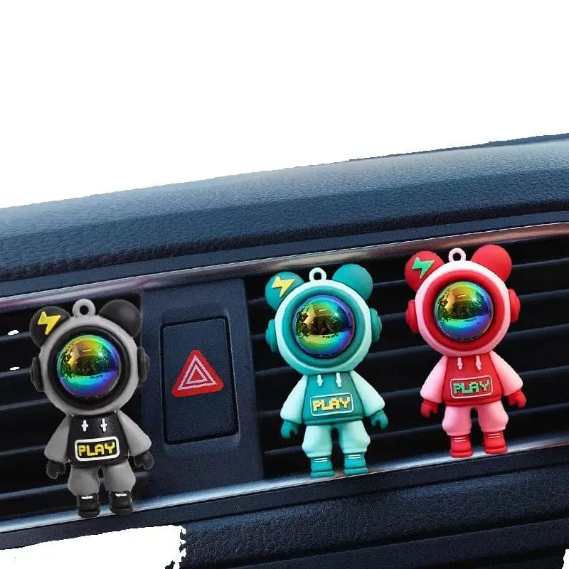 Car air intakes Aromatherapy tablets Perfume Air conditioning Sphyat Interior decoration for cars Car supplies Cartoon Car Spaceman